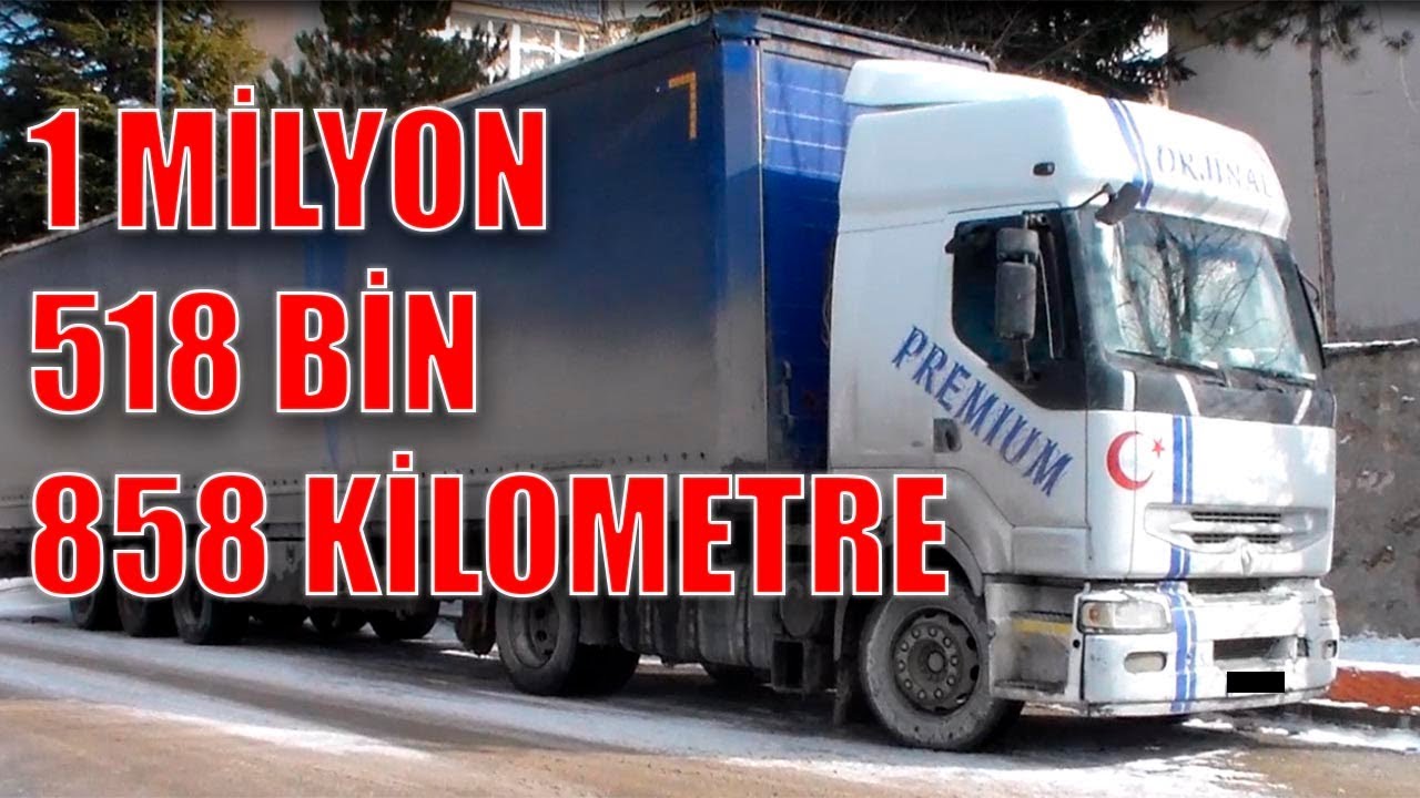 1,500,000 KİLOMETRE ! RENAULT PREMİUM 420 DCİ 2005 / 1500000km / ORJİNAL TIRCI