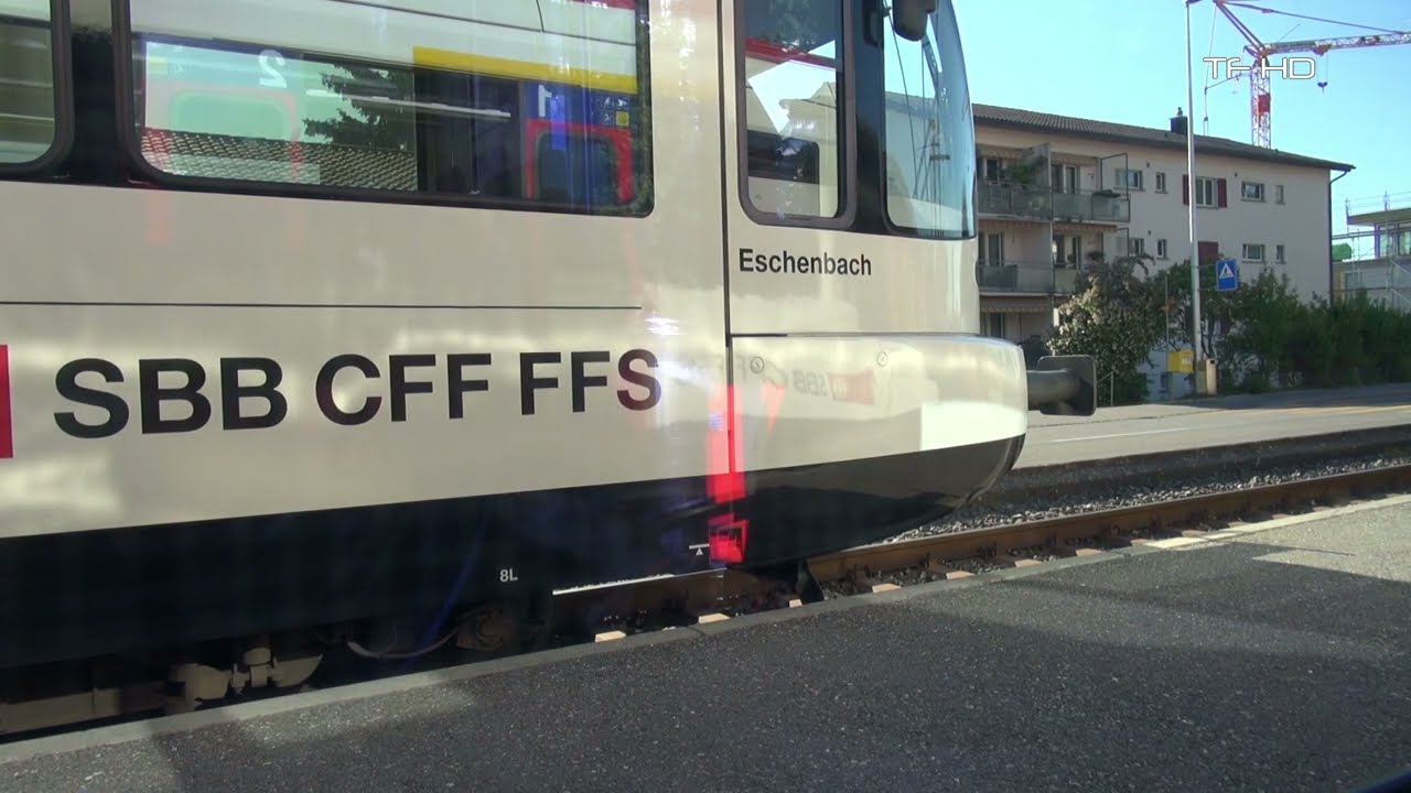 Zug Mitfahrt Lenzburg - Hochdorf , Boniswil - Birrwil , Train ride, Viagem de trem