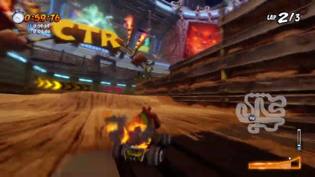 CTR Nitro Fueled - Tiny Arena 2:54:90 (Personal Best | Jan. 05, 2020)
