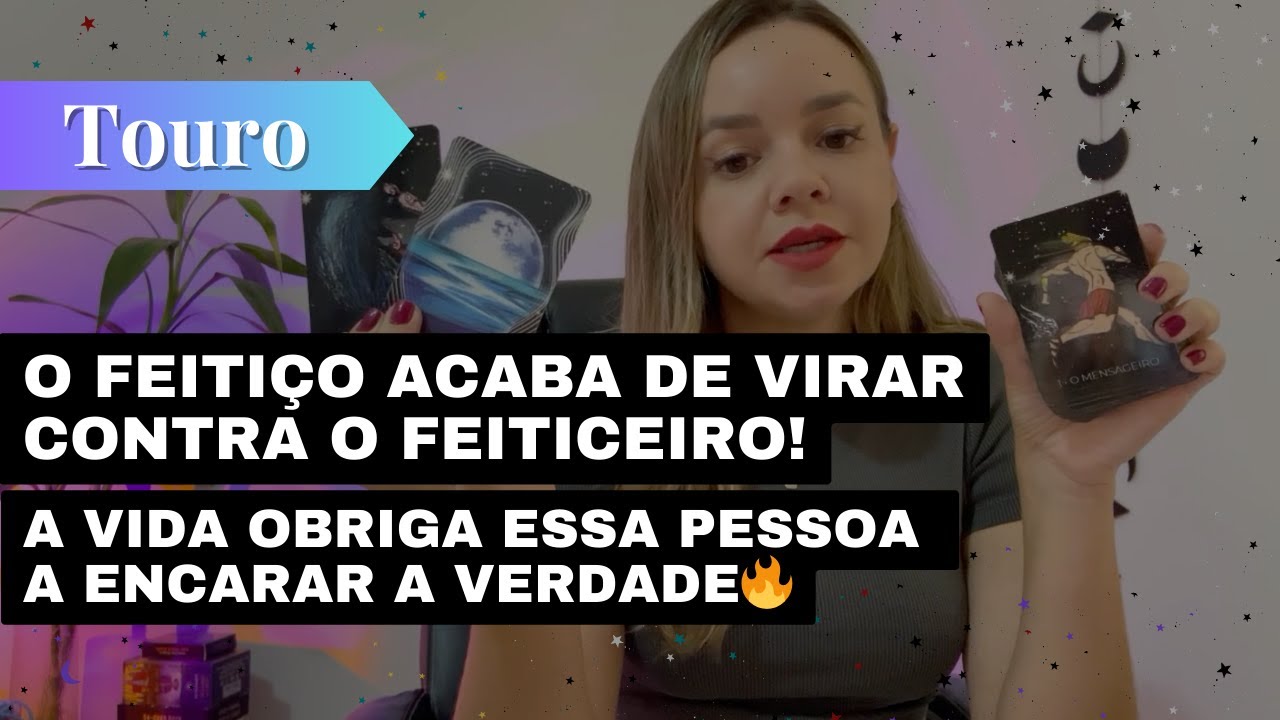 TOURO✨A VIDA OBRIGA ESSA PESSOA A ENCARAR A VERDADE🔥O FEITIÇO ACABA DE VIRAR CONTRA O FEITICEIRO
