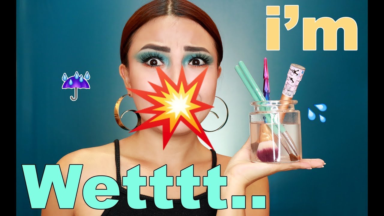 FULL Face Make Up Using WET BRUSHES (BASA Sya Mamshie)