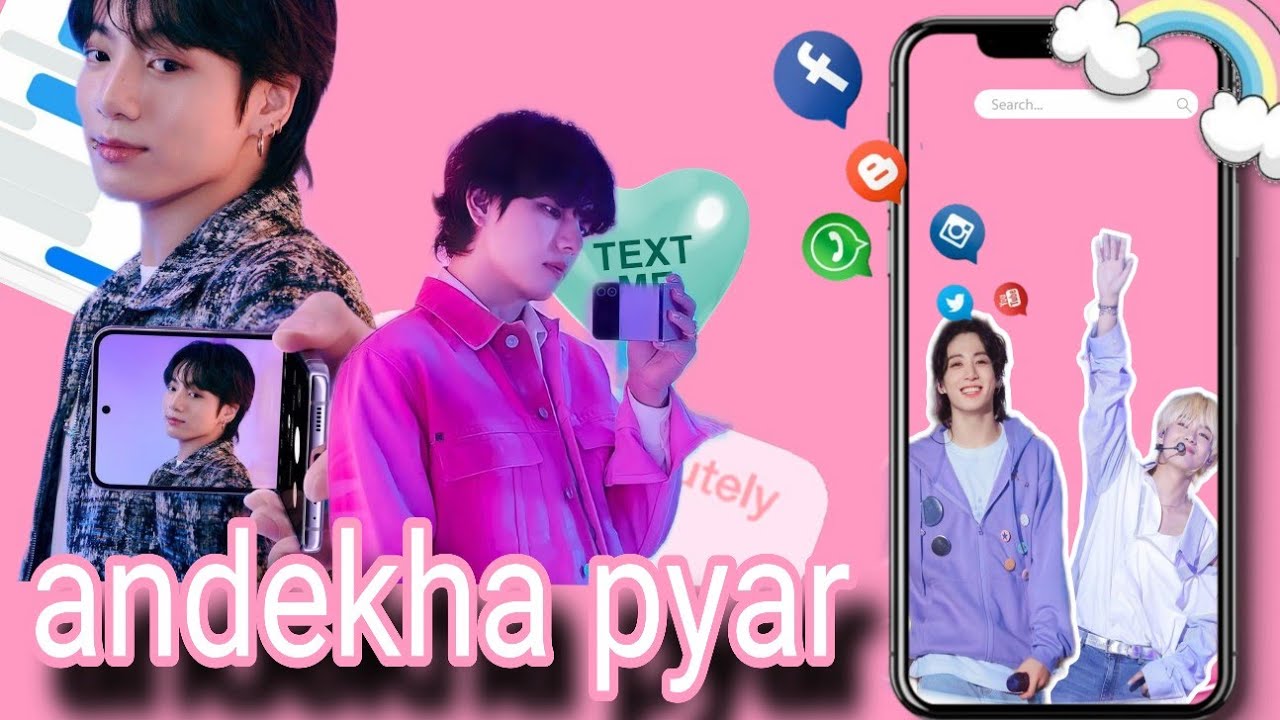 Andekha pyar ||soft story || long distance relationship ||#taekookff #taekooklover 