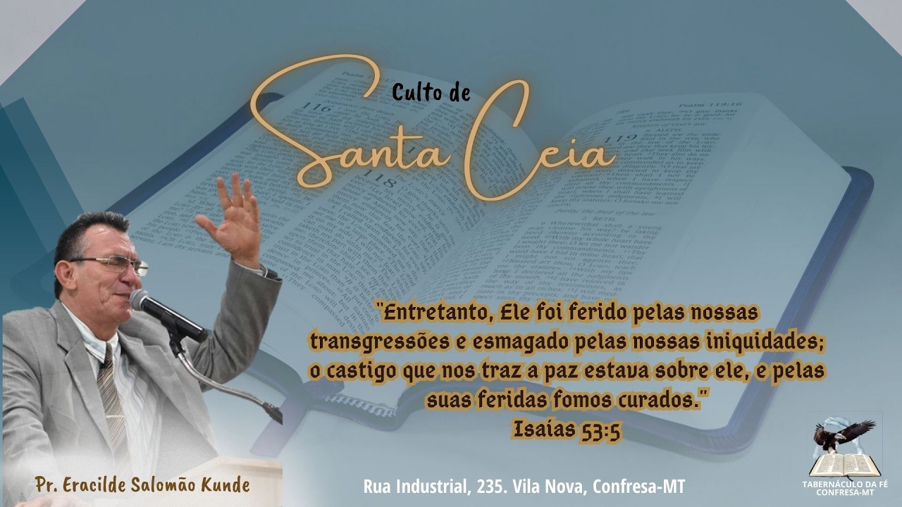 22.02.2026 | SANTA CEIA | Pr. ERACILDE S. KUNDE | CONFRESA-MT