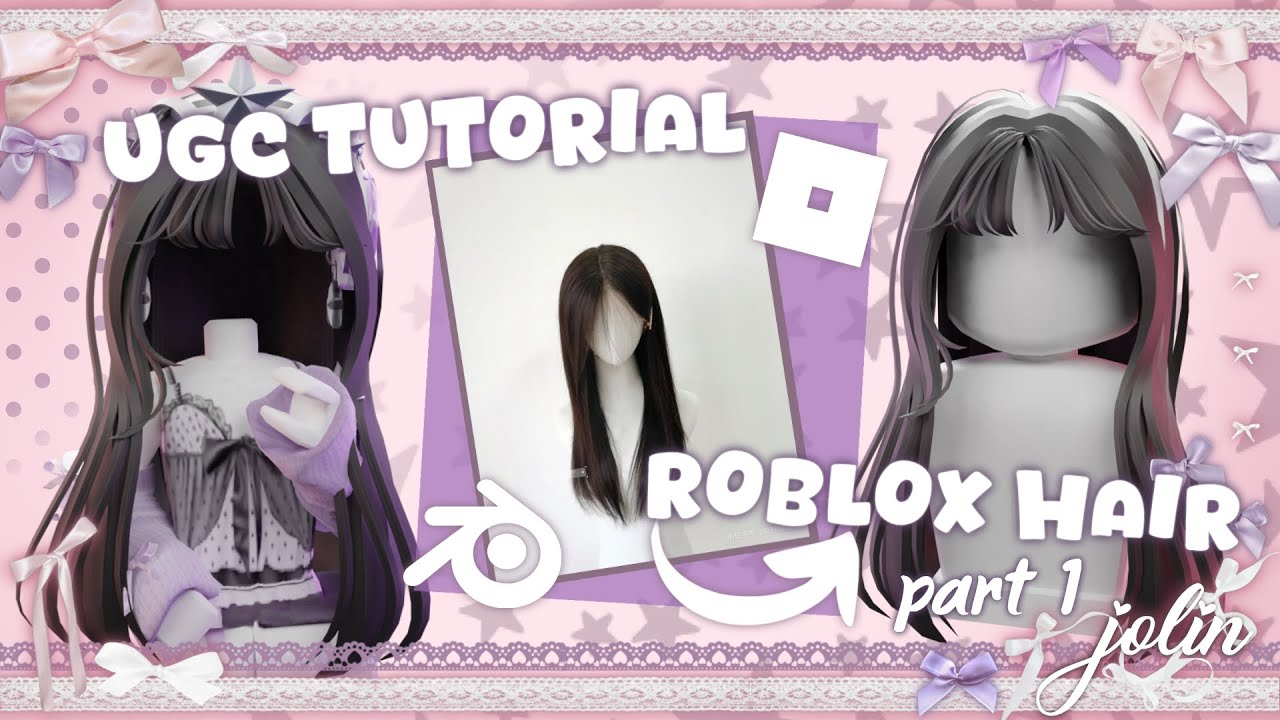 Как сделать причёску пошагово для Roblox UGC + озвучка || Урок по Blender (средний уровень)
