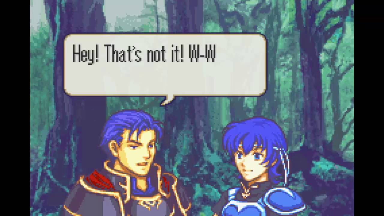 Fire Emblem: Blazing Sword - Hector & Farina Support