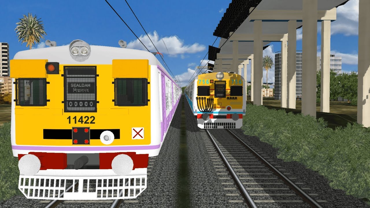 Rush Hour Vibes | 33422 Madhyamgram&ndash;Sealdah Local | Realistic North Suburban Journey