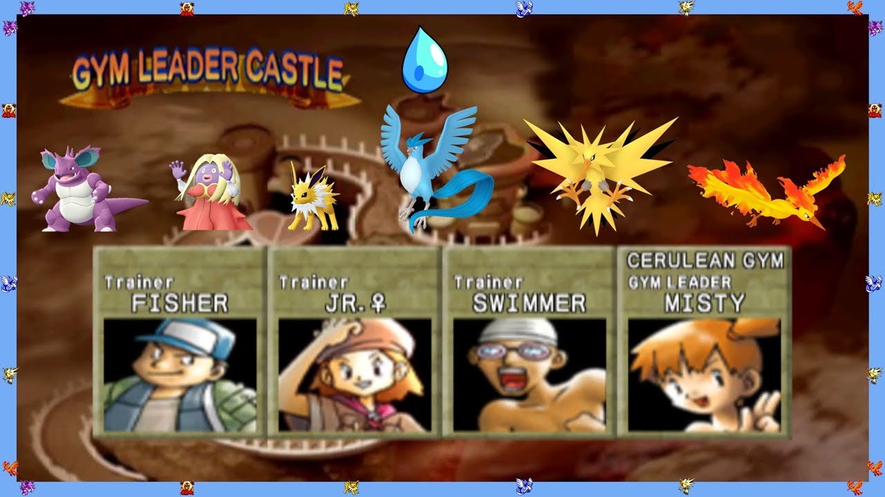 Pokemon Stadium - Gym Leader Castle: Cerulean Gym [R-1] (Rentals Only)