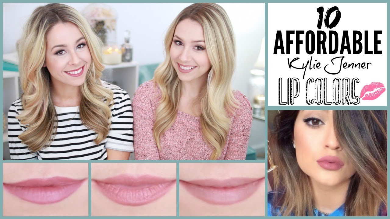 10 AFFORDABLE Kylie Jenner Lip Colors