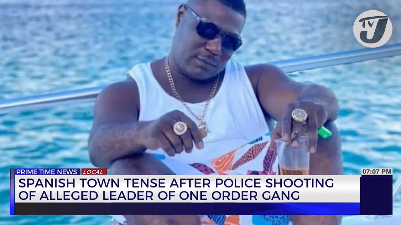 Spanish Town Tense After Police Shooting of Alleged Leader of One Order Gang | TVJ News