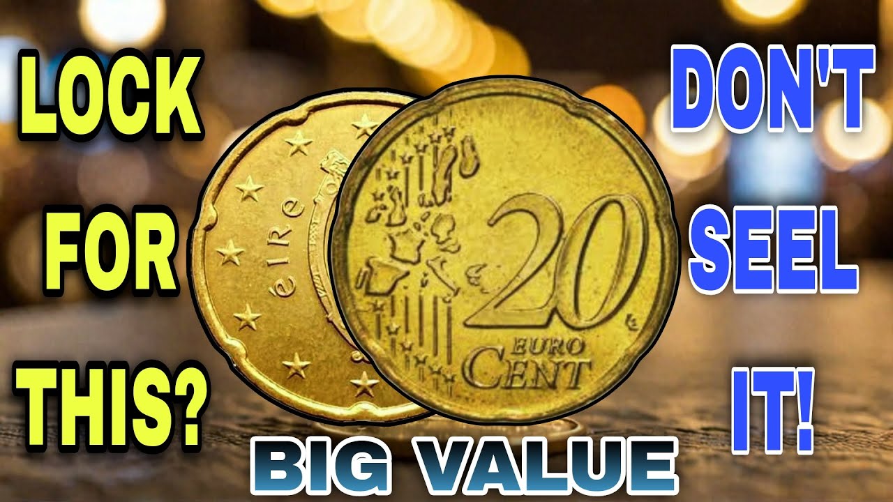 2002 Are 20 EURO CAN'T Coins in Circulation Worth MILLIONS? LOCK FOR THIS.