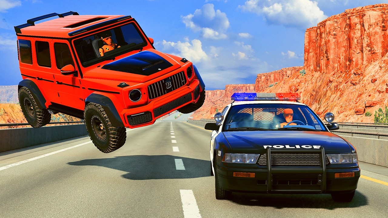 Realistic Freeway Crashes in BeamNG Drive | BeamNG.Drive | Zom Drive