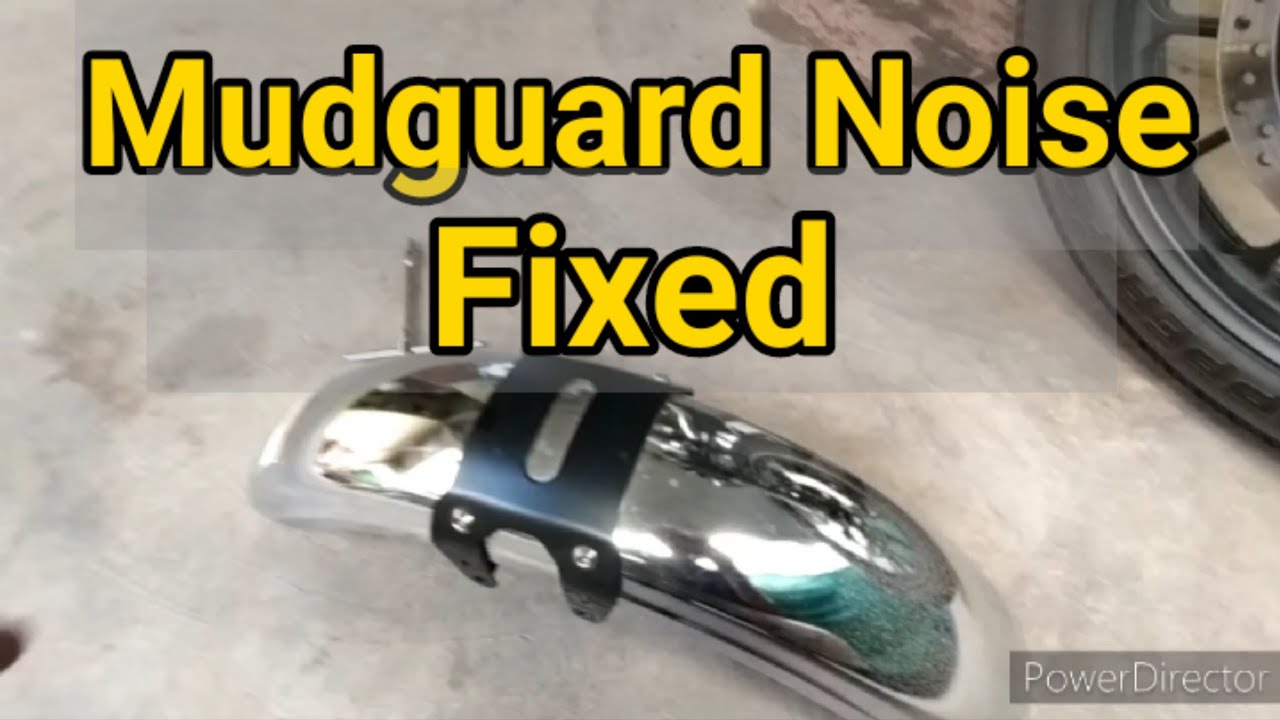 Honda Hness CB350 - Front Mudguard noise fixed - Raj Ka Garage