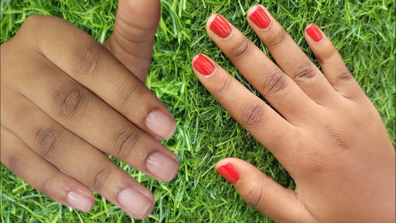 Vin aprann fè zong e aplike vernis gel/ manucure simple