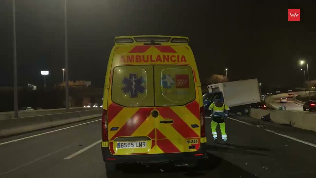 Accidente de tráfico A2 km. 30 en Alcalá de Henares con un fallecido
