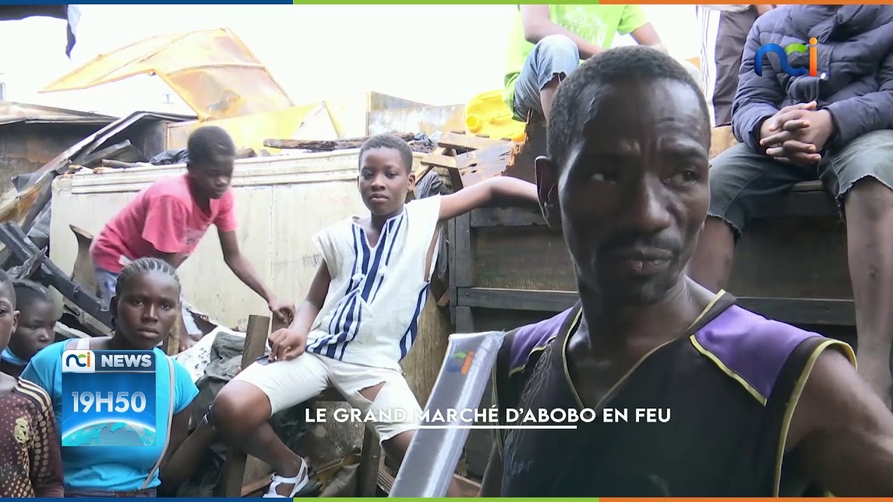 NCI NEWS | Le grand marché d'ABOBO en feu