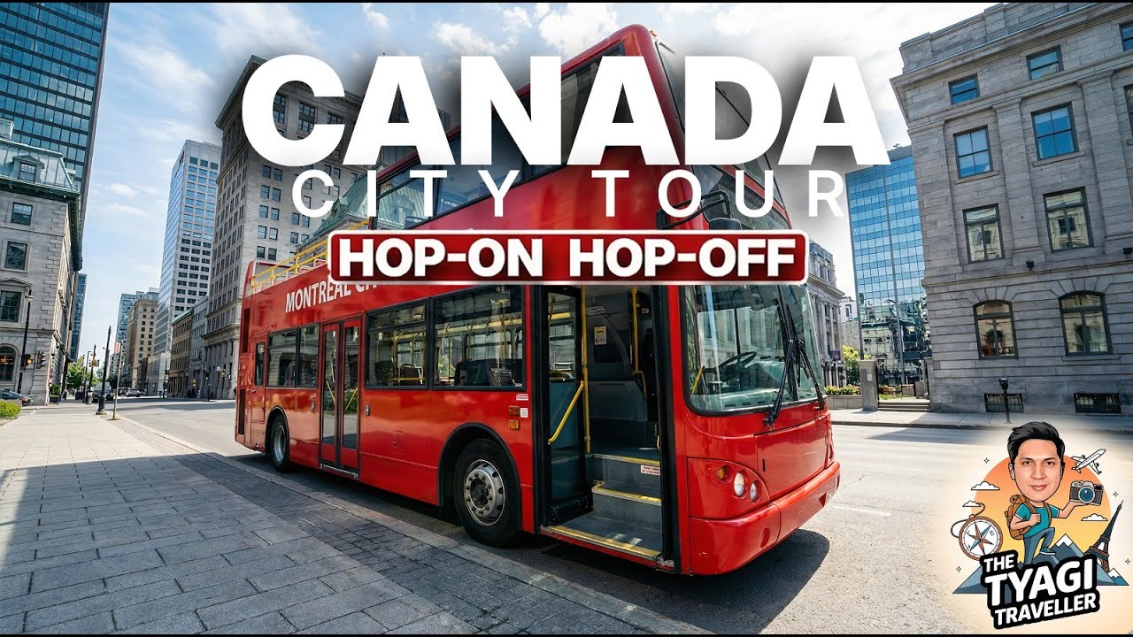 Top Travel Expert Reveals BEST Hop-On Hop-Off Bus Routes in Montreal & Toronto | Canada City Tour
