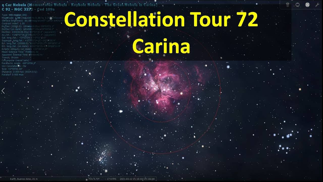 Constellation Tour 72 - Carina