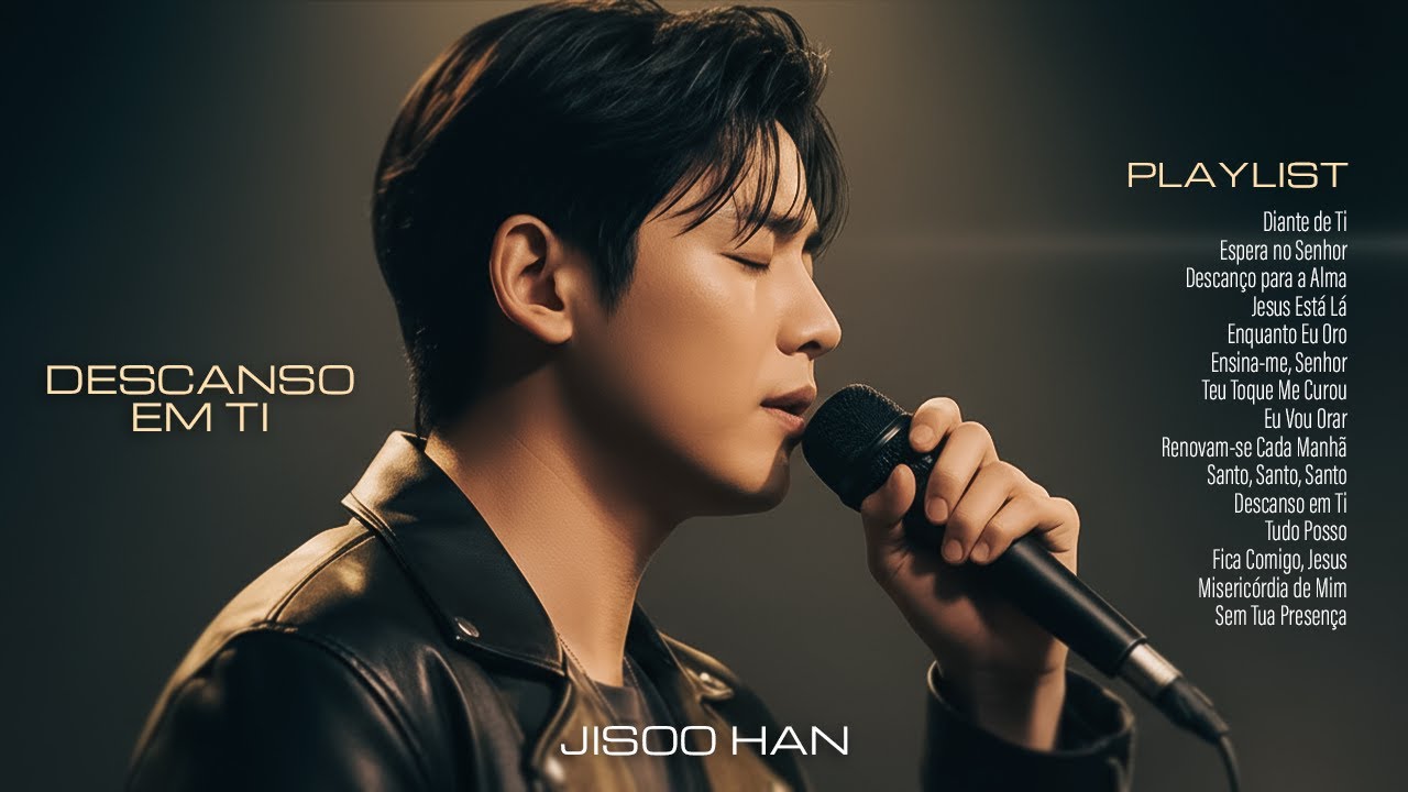 DESCANSO EM TI | JISOO HAN 🔥 Só Louvores Poderosos Para Renovar Seu Coração 🤍