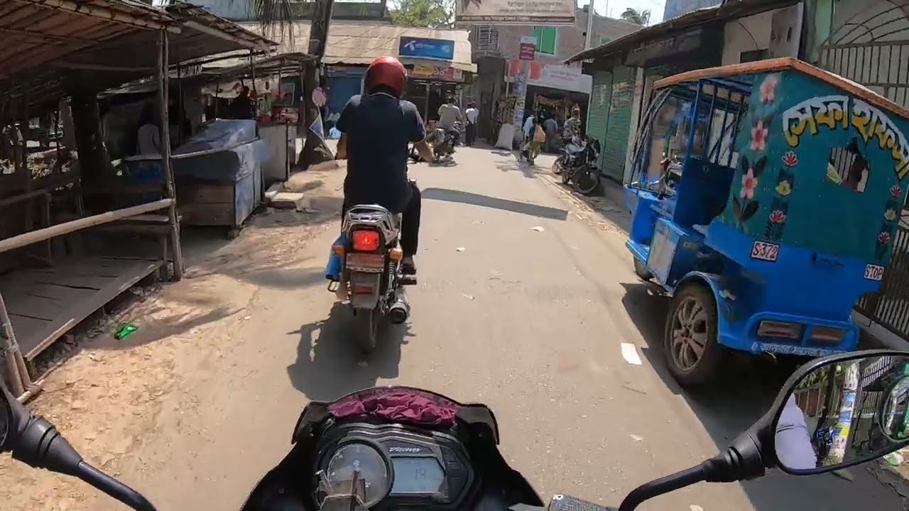 Exploring Swarupkathi! 🌿 Scenic River Views, Lush Greenery & Beautiful Village Roads 🚴‍♂️🌊