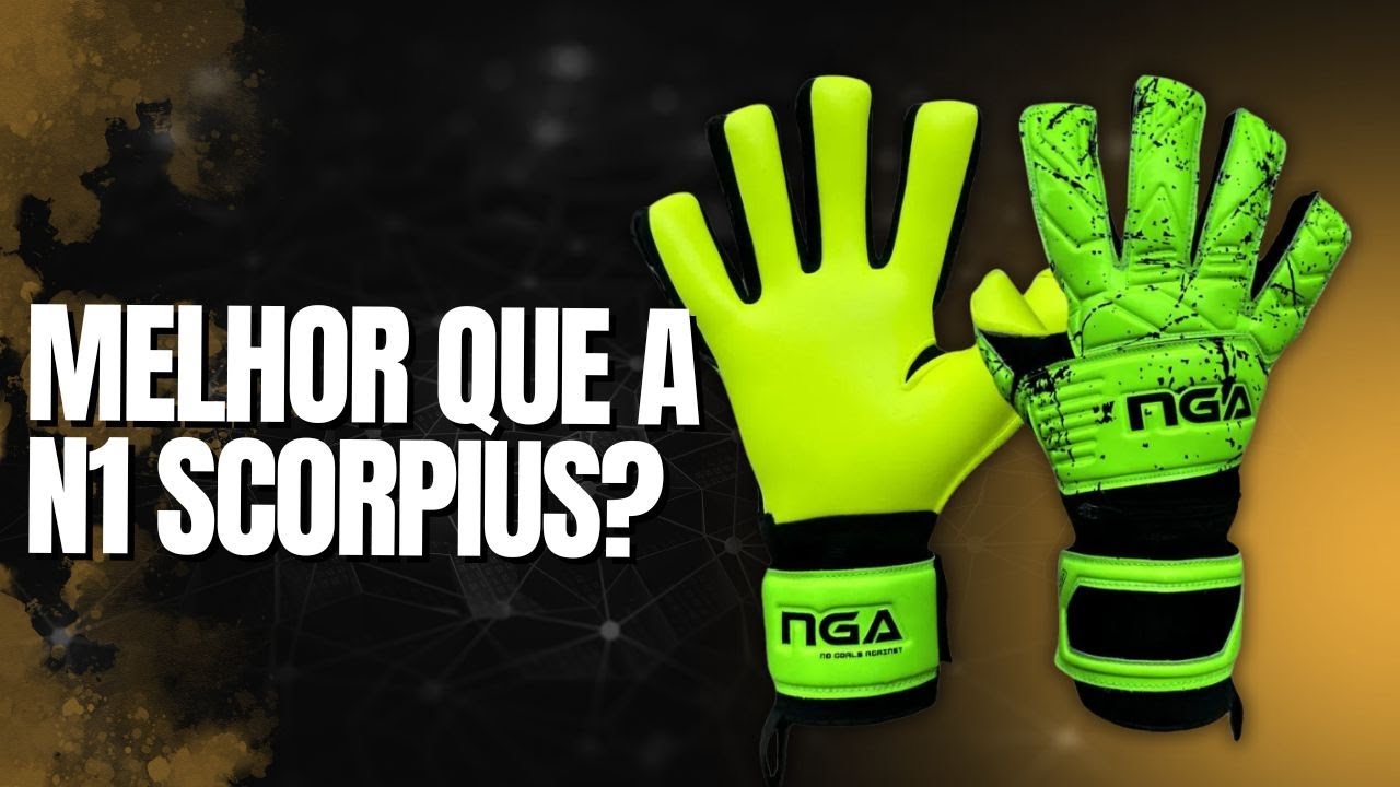 UNBOXING LUVA NGA MURALIS - MELHOR QUE A N1? #futebol