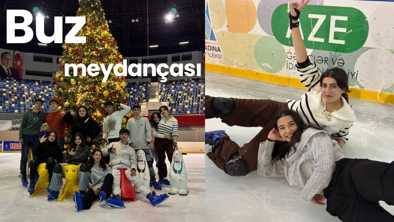 614-ilə BUZ MEYDANÇASINDA⛸️❄️