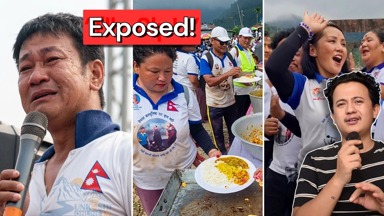Harka Sampang & his Party got❌Exposed....