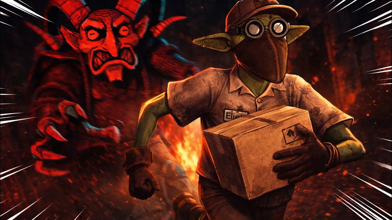 I DELIVERED A PACKAGE TO THE DEADLIEST CAVE IN Deadly Delivery… 