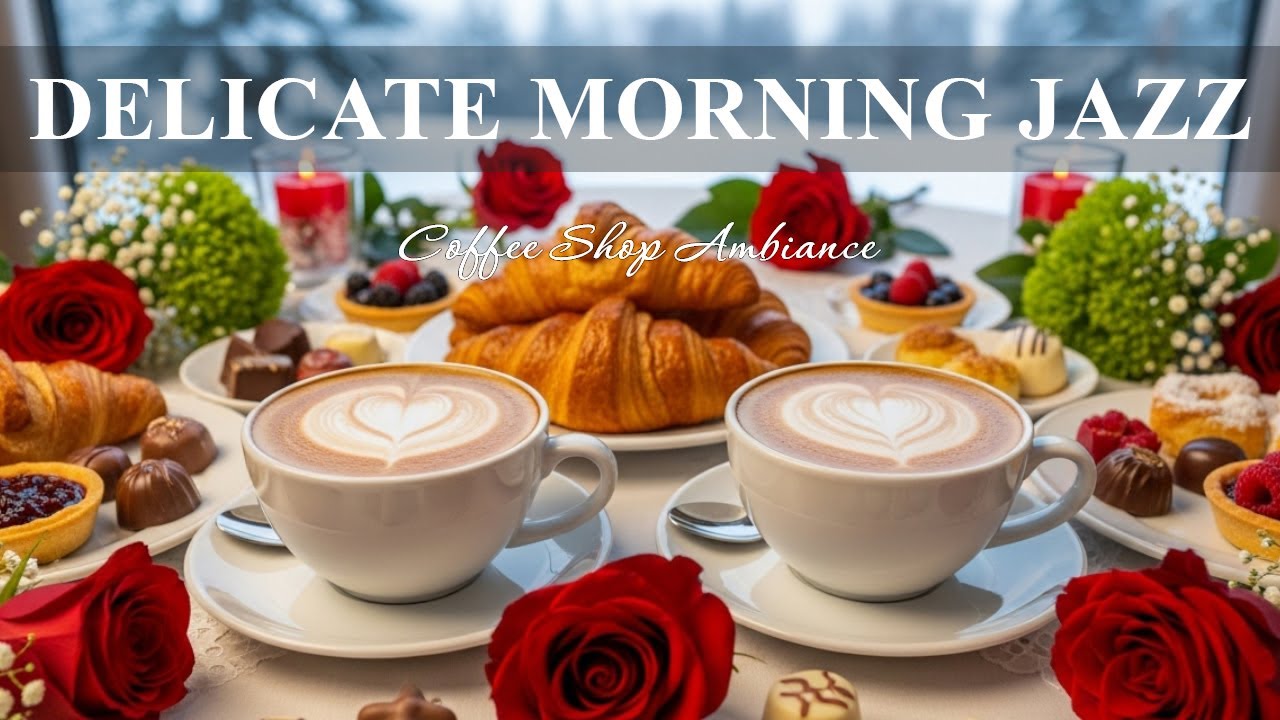 Delicate Jazz Music ☕ Bossa Nova instrumental for Stress Relief, Working & Holiday