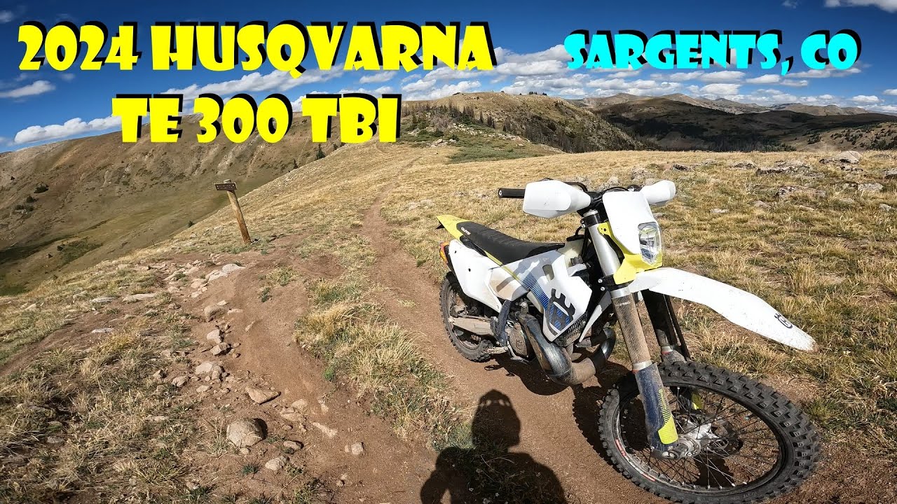 2024 Husqvarna TE300 Canyon Trail Sargents, CO