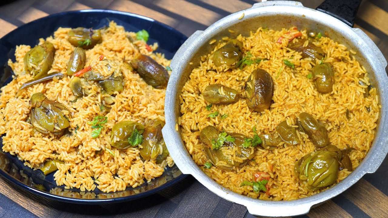 கத்திரிக்காய் பிரியாணி மணமும் ருசியும் இப்படி தான் இருக்கணும்/BRINJAL BIRYANI IN TAMIL/VEG BIRYANI