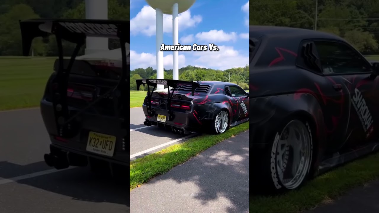 American Cars Vs.... #car #caredit #edit #america #fyp #trending #shorts