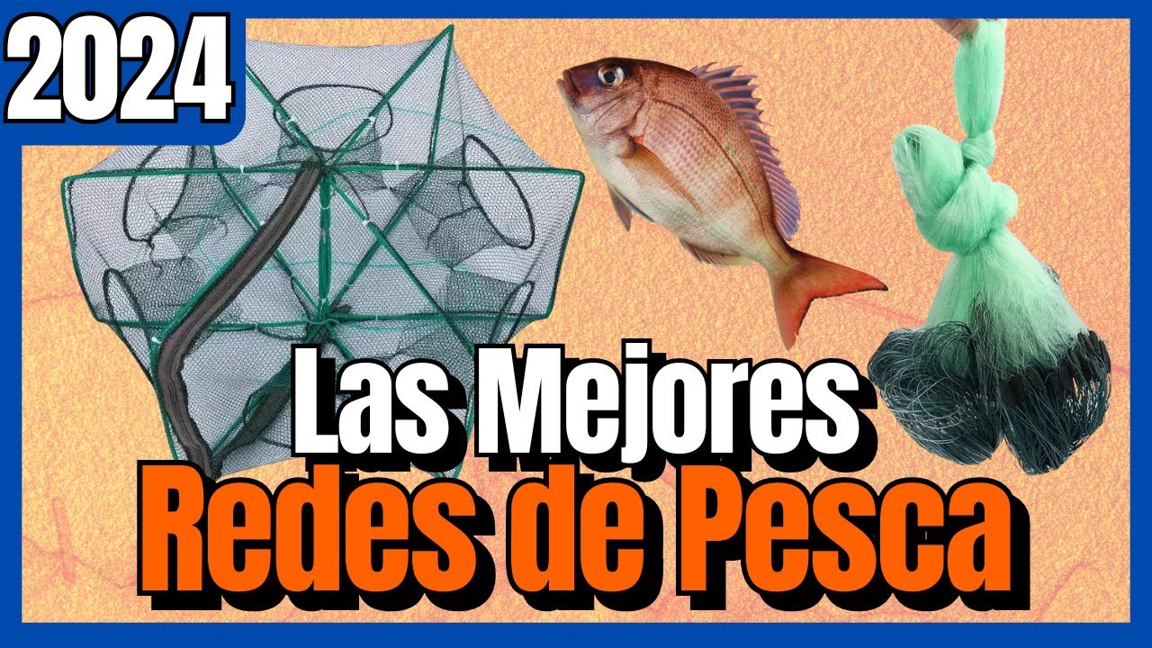 🔥 Las 7 mejores REDES DE PESCA BARATAS de Temu 🎣 [2024] Mejor PRECIO | Con Plomos, Plegable, Nailon