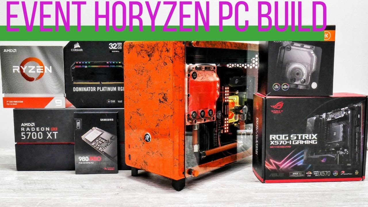 $3,500 Custom AMD RYZEN 9 3950X Watercooled Mini-ITX PC Mod!