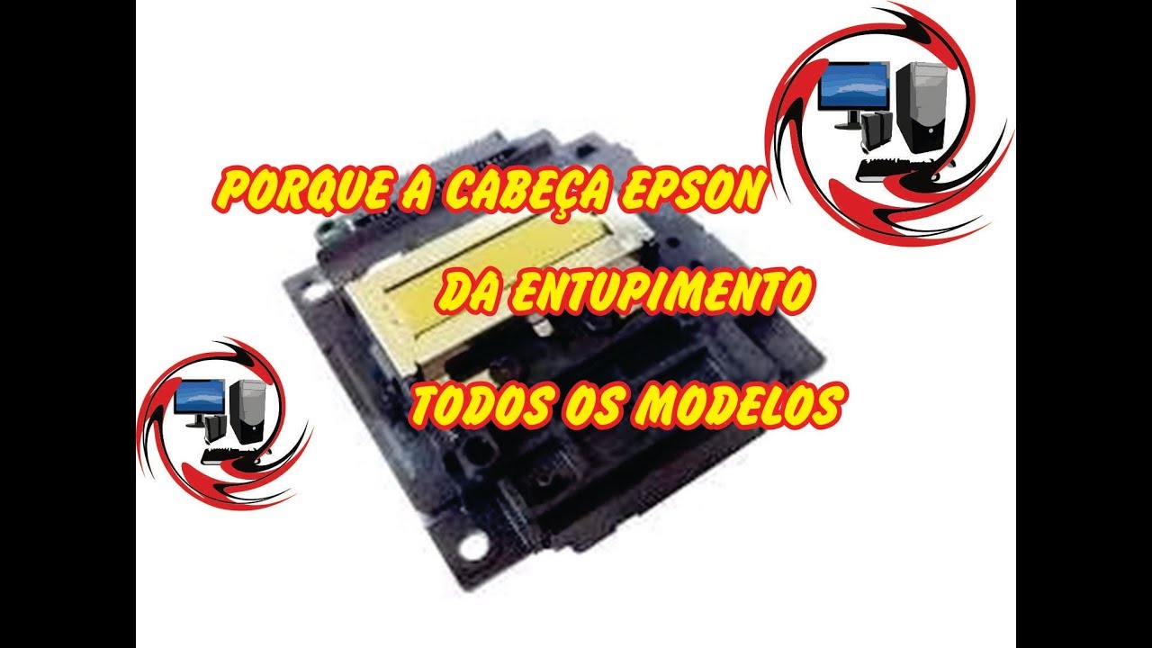 Desmontando cabeça impressora Epson Todos os Modelos