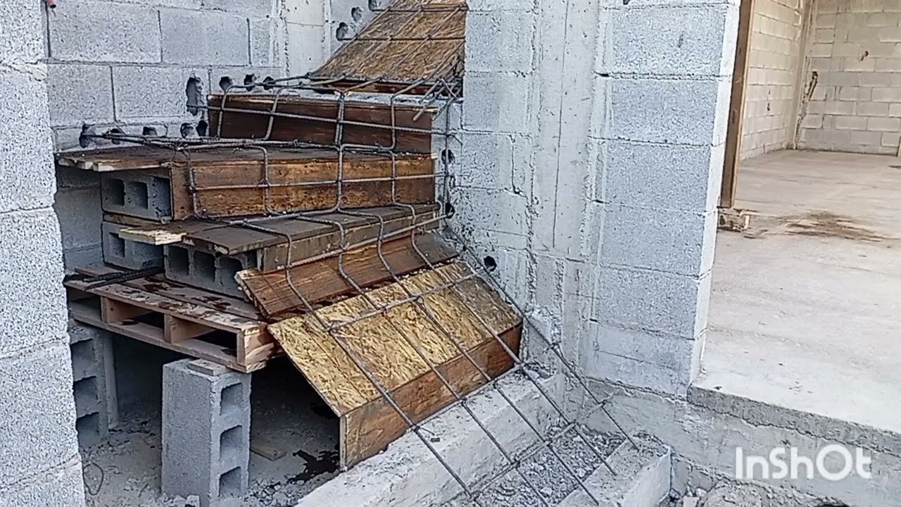 Así se Arma Escalinata de Concreto 