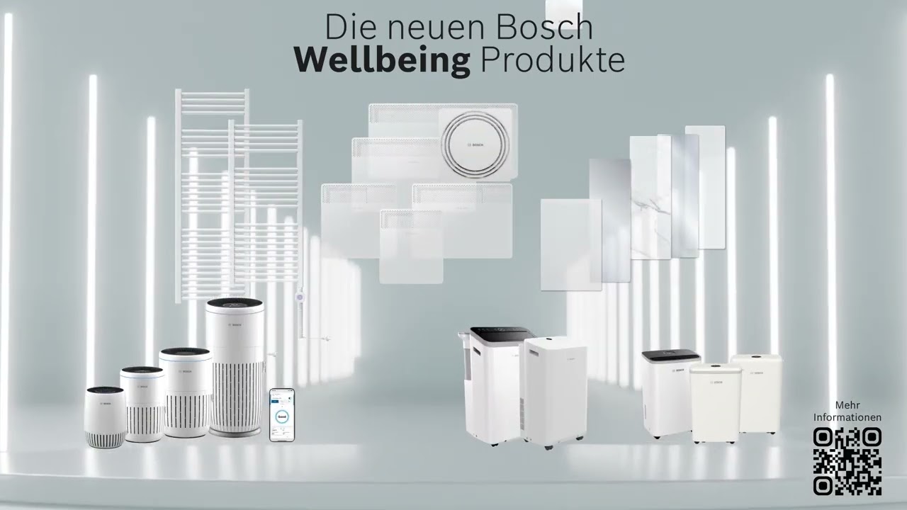Die neuen Bosch Wellbeing Produkte