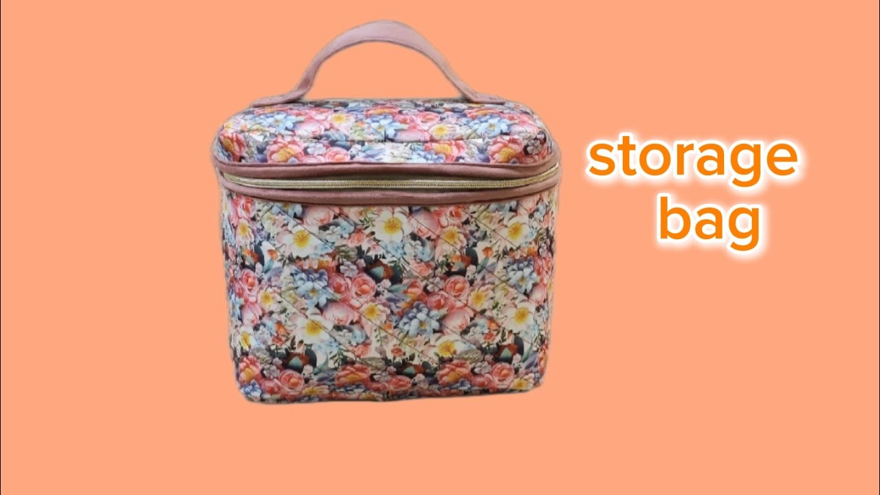 #diy bag 🛍️#how to make storage bag👜