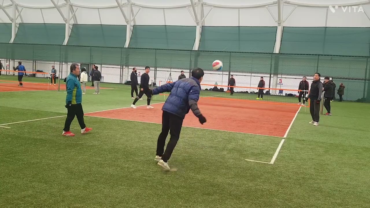 2026 1/17 안성 60대부 교류 예선전 21점 단세트 동탄 족구 VS 평택 시청 홍 