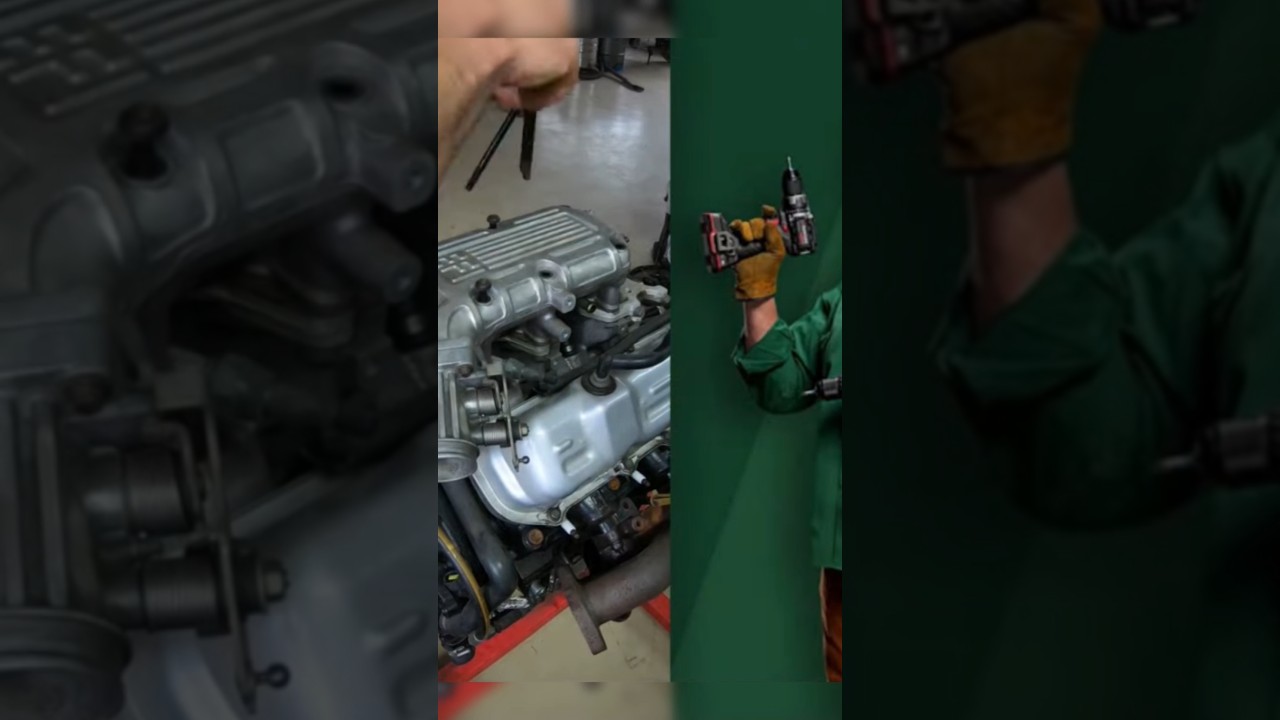 I'LL BE BACK. Engine Disassembly with PARKSIDE tools