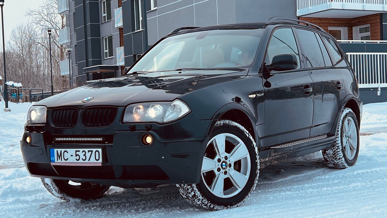 BMW X3 - 3.0D Automāts - Panorāma Android Sliekšņi LED Āķis