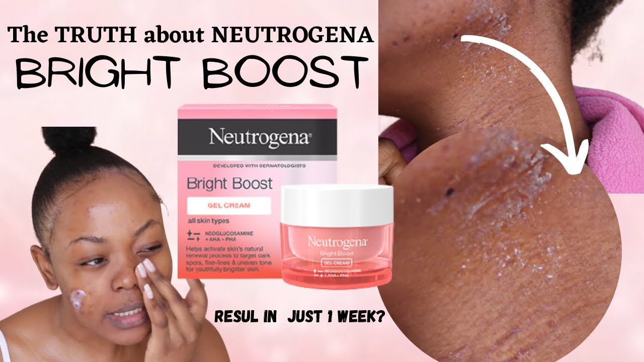 The Neutrogena Bright Boost Review (Before and After Pictures)|| South African