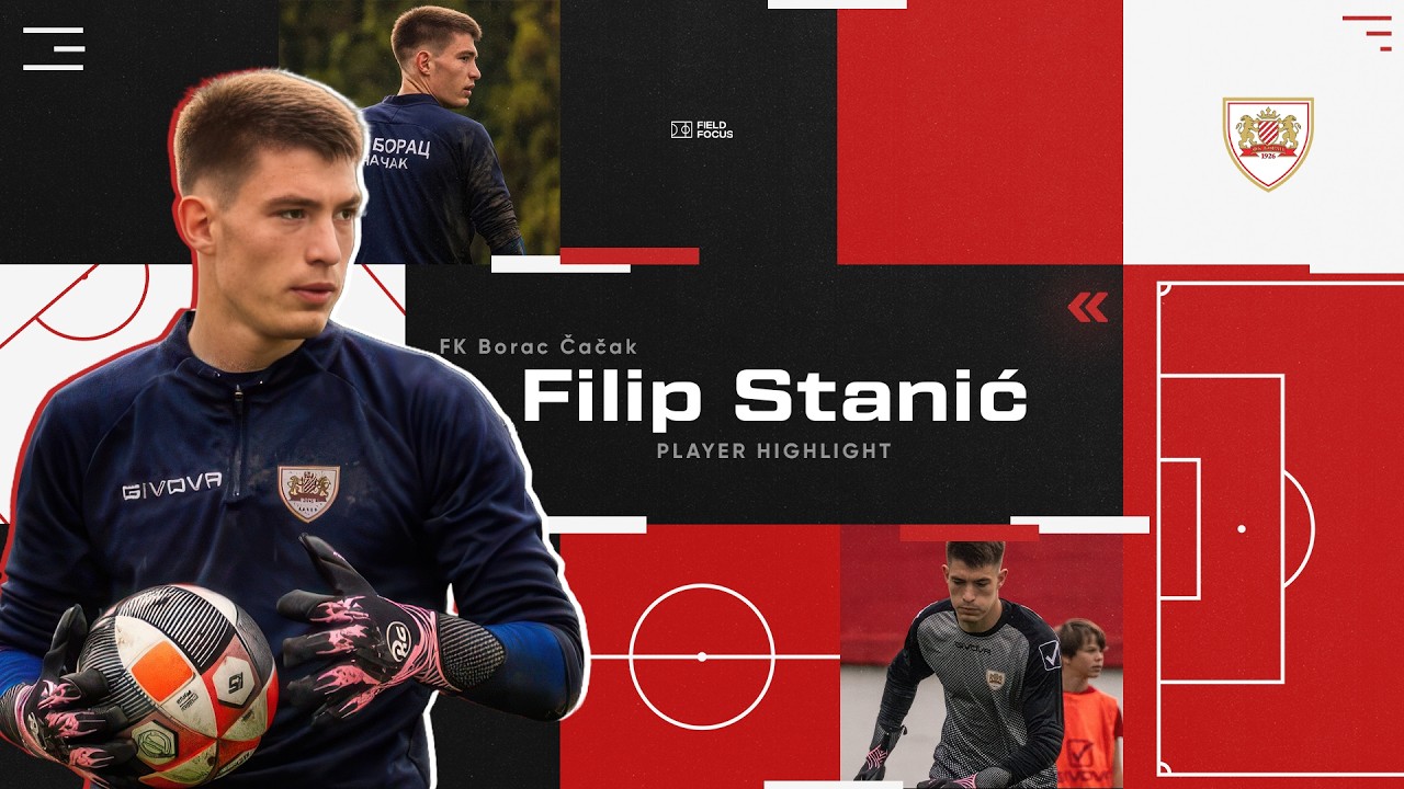 Filip Stanić ׀ FK Borac Čačak ׀ GK ׀ Highlights 2024/25