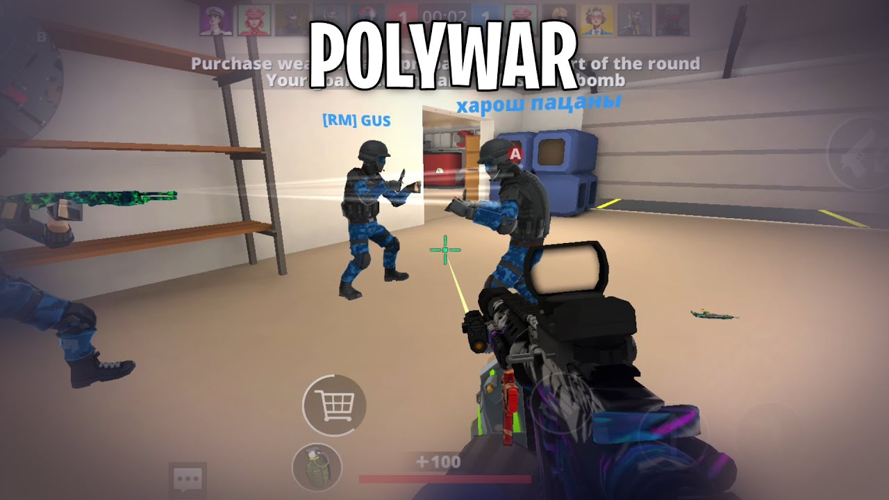 POLYWAR | Full Competitive Match Gameplay! (No Commentary)