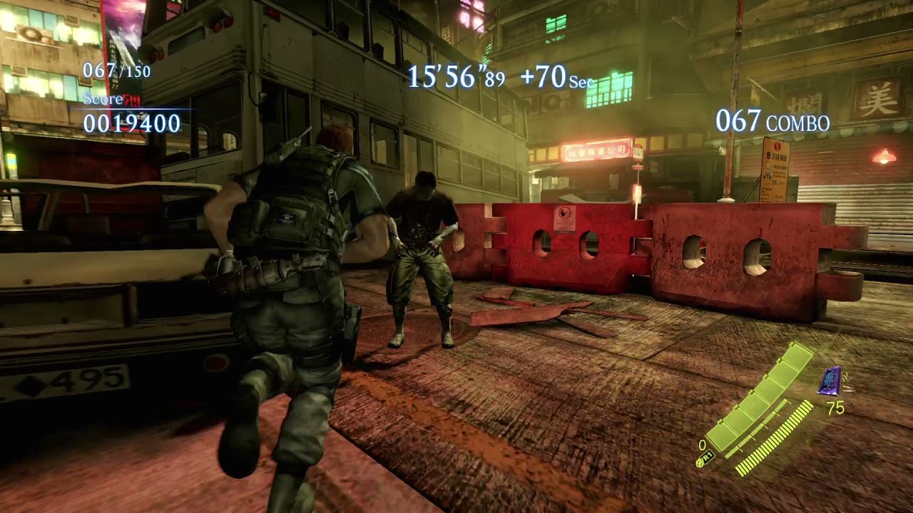 Resident Evil 6 Mercenaries Urban Chaos Duo 1497k