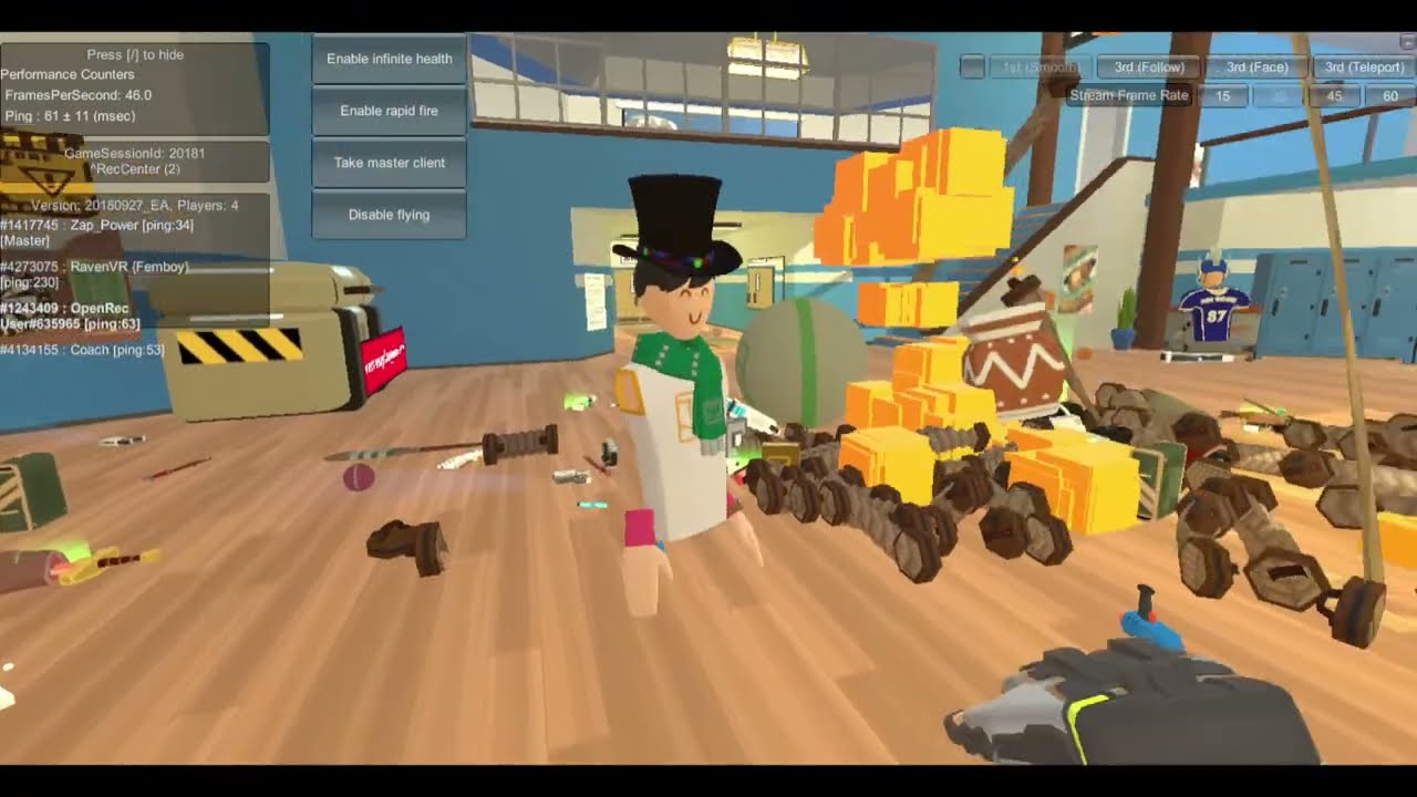 more recroom 2018 с hax (OpenRec)