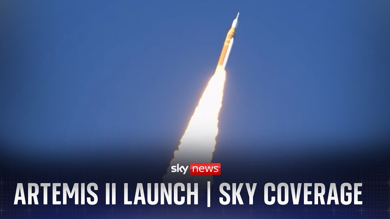 Artemis II launch | Sky News coverage and analysis