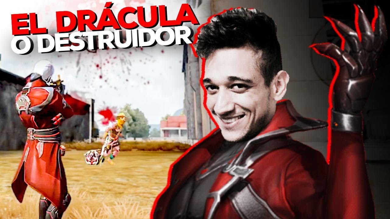 ESSA ROUPA DO DRÁCULA FAZ SUBIR CAPA! EL GATO FREE FIRE