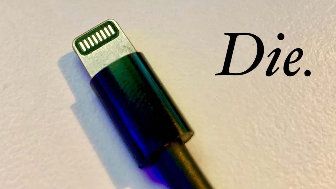 Kill the Lightning cable