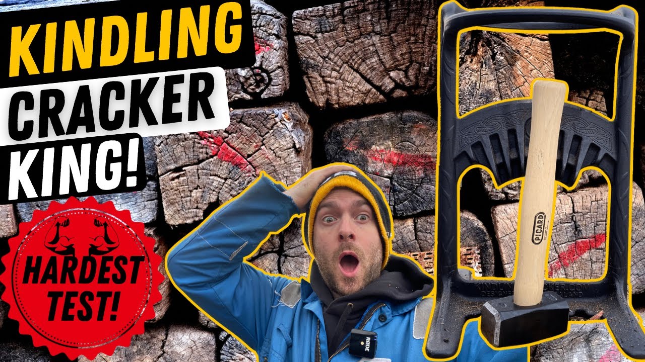 Kindling Cracker King Review. Will It Split The Hardest Wood On Earth...Railway Sleepers!
