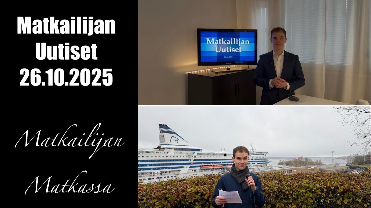 Matkailijan uutiset 26.10.2025